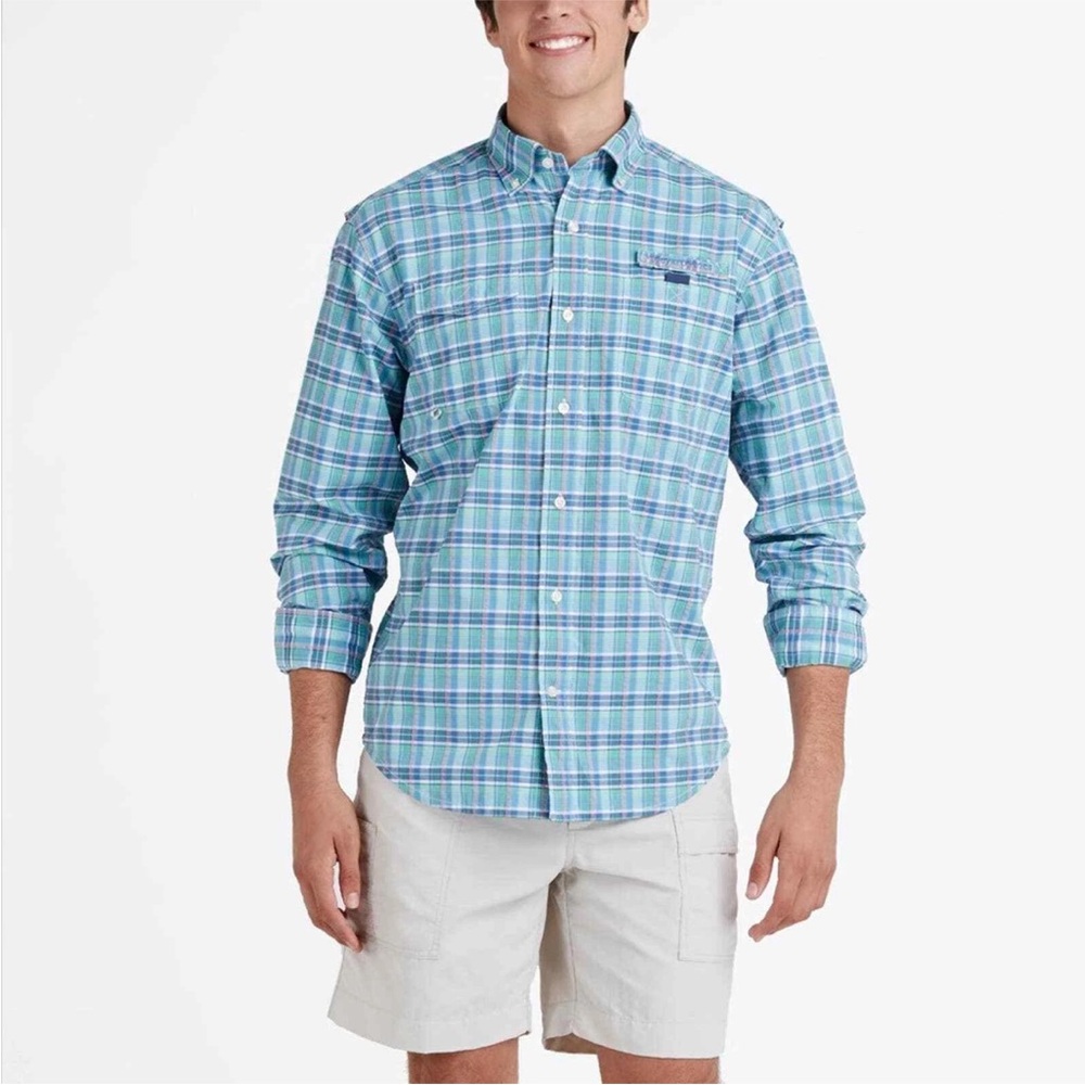 Vineyard Vines Mens Plaid Harbor Shirt